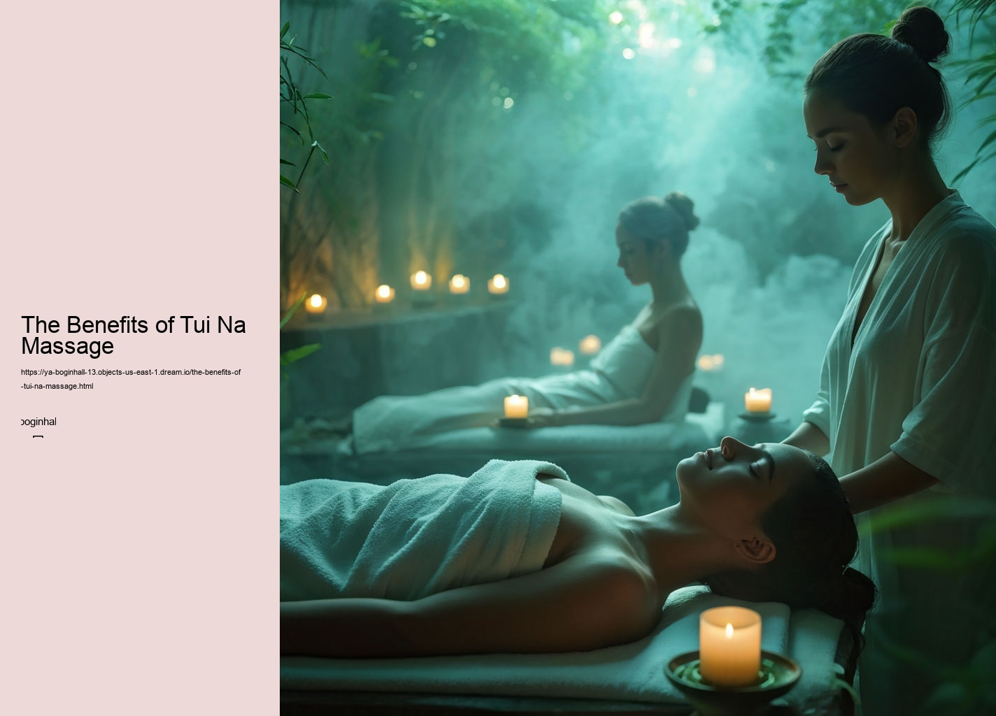 The Benefits of Tui Na Massage